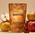 ROOTFUL Apple Cider Vinegar & Kombucha, jeleuri, punga între mere