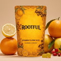 ROOTFUL Vitamina C, Zinc și D3, jeleuri, punga între portocale, lămâi și măceșe