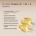 Ce face Vitamin D3 + K2 + A diferit