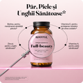 Full-beauty: par, piele si unghii sanatoase, biotina, zinc, vitamina A si vitamina E