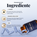 ROOTFUL Full-calm, ingrediente: L-teanina 400 mg, magneziu bisglicinat 300 mg, GABA 200 mg