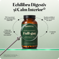 Full-gut: echilibru digestiv si calm interior, 700 mg ashwagandha KSM-66, culturi de Lactobacillus