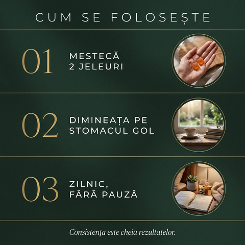 Cum Se Folosește - Instrucțiuni de utilizare ROOTFUL Gummies