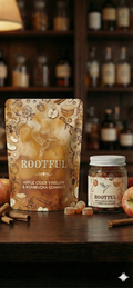 Rootful Apple Cider Vinegar & Kombucha - suplimente naturale premium cu efecte benefice pentru sănătate
