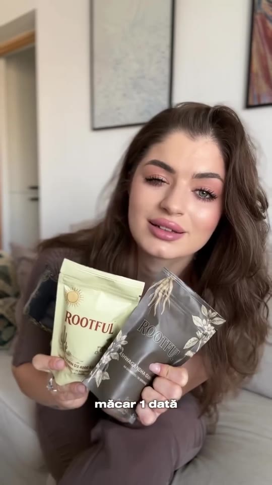 Păreri ROOTFUL – clip Instagram de la @cammelia_ cu pungile de jeleuri ROOTFUL